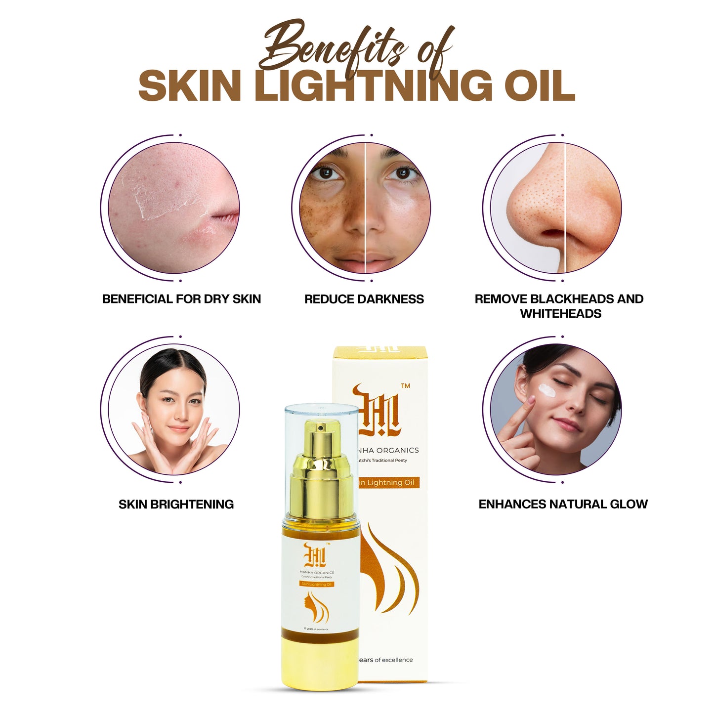 Peety Skin Lightening Oil